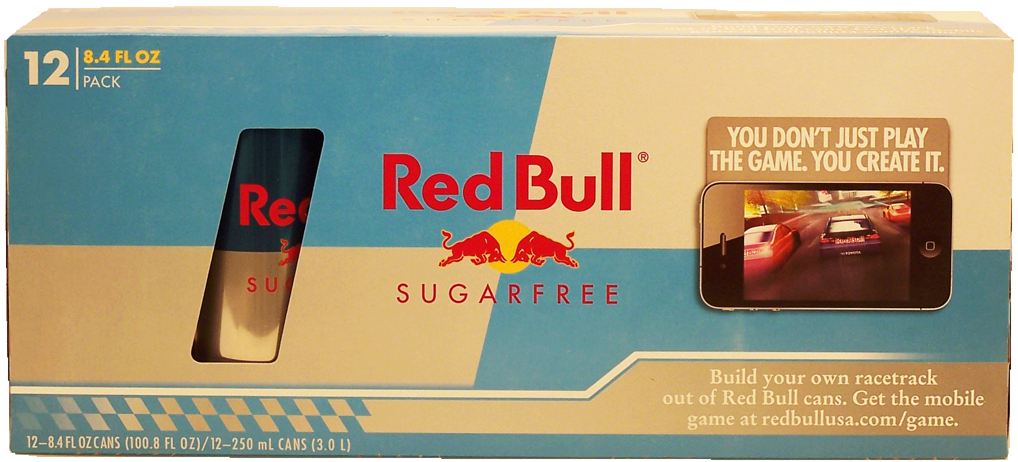 Red Bull  sugar free energy drink, carbonated, 8.4-fl. oz. cans Full-Size Picture